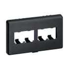 PANDUIT - LA PLACCA SI INSERISCE A INCASSO NELLE P