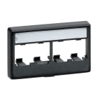 PANDUIT - LA PLACCA SI INSERISCE A INCASSO NELLE P