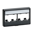 PANDUIT - LA PLACCA SI INSERISCE A INCASSO NELLE P