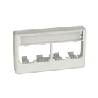 PANDUIT - LA PLACCA SI INSERISCE A INCASSO NELLE P