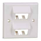 PANDUIT - PLACCA INCLINATA 86 X 86 MM A 4 PORTE CO