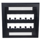 PANDUIT - LA PLACCA AD ACCOPPIAMENTO DOPPIO ACCETT CFPE10BL-2GY