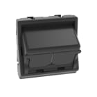 PANDUIT - ADATTATORE 45 X 45 MM CON UN INSERTO MOD CFPFS2SBL