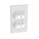 PANDUIT - LA PLACCA VERTICALE INCLINATA AD ACCOPPI