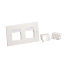 PANDUIT - BEZEL PLACCA AD ACCOPPIAMENTO DOPPIO 86