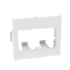 PANDUIT - L'INSERTO PIATTO, CON SPAZIO PER DUE MOD CHF2WH-X