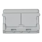 PANDUIT - L'INSERTO CHIUSO INCLINATO, CON SPAZIO P CHS2SWH-X