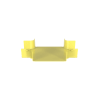 PANDUIT - THE FIBERRUNNER 12X4 4-WAY CROSS FITTING