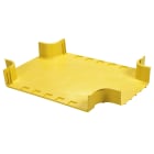 PANDUIT - THE FIBERRUNNER 24X4 4-WAY CROSS FITTING FRFWC24X4W12LYL