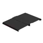 PANDUIT - THE FIBERRUNNER 12X4 HINGED CHANNEL COVE