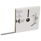PANDUIT - INSULATED FERRULES, SINGLE WIRE GRAY DIN