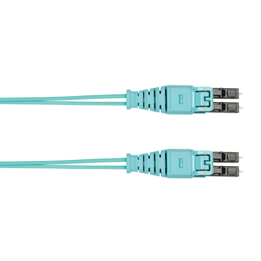 PANDUIT - 2 FIBER OM4 PATCH CORD, LC PUSH PULL TO
