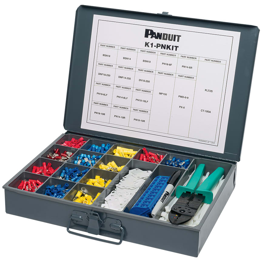 PANDUIT - CONTENUTO DEL KIT: (1) VALIGETTA IN ACCI