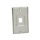 PANDUIT - THE KEYSTONE SINGLE GANG WALL PHONE PLAT