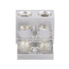 PANDUIT - CAPOCORDA BICILINDRICO IN ALLUMINIO, FOR