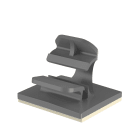 PANDUIT - FERMACAVO CON CHIUSURA E LATO ADESIVO LWC19-A-M14