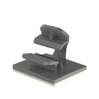 PANDUIT - FERMACAVO CON CHIUSURA E LATO ADESIVO LWC25-A-D14