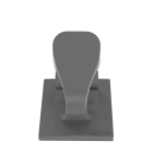 PANDUIT - FERMACAVO CON CHIUSURA E LATO ADESIVO LWC50-A-T14