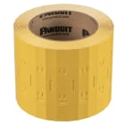 PANDUIT - PIASTRA DI IDENTIFICAZIONE GIALLA A TRAS