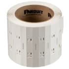 PANDUIT - PIASTRA DI IDENTIFICAZIONE BIANCA A TRAS