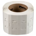 PANDUIT - PIASTRA DI IDENTIFICAZIONE BIANCA A TRAS M200X100Y7T