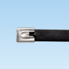 PANDUIT - FASCETTA IN ACCIAIO INOX RIVESTITA IN PO