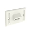 PANDUIT - PLACCA ORIZZONTALE, A UNA VIA, ACCETTA D