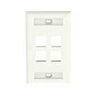 PANDUIT - PLACCA VERTICALE, A UNA VIA, ACCETTA QUA