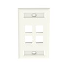 PANDUIT - PLACCA VERTICALE, A UNA VIA, ACCETTA QUA