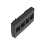 PANDUIT - PLACCA PER MOBILI MODULARI A 4 POSIZIONI