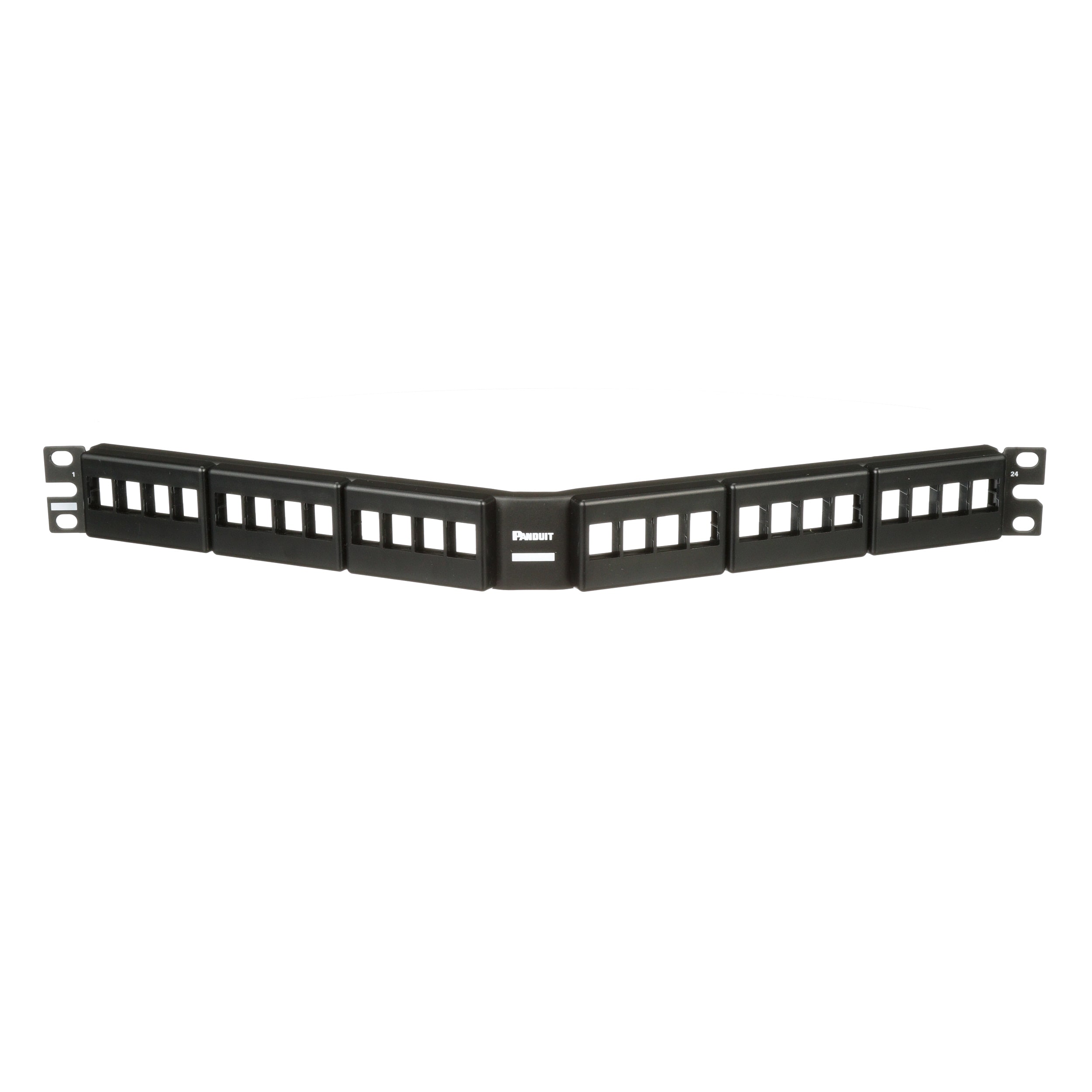 PANDUIT - THE NETKEY FACEPLATE ANGLED MODULAR PATC NKFPA24