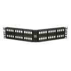 PANDUIT - THE NETKEY FACEPLATE ANGLED MODULAR PATC
