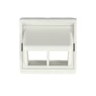 PANDUIT - ADATTATORE INCLINATO 45 X 45 MM. ALLOGGI NKFS2AW