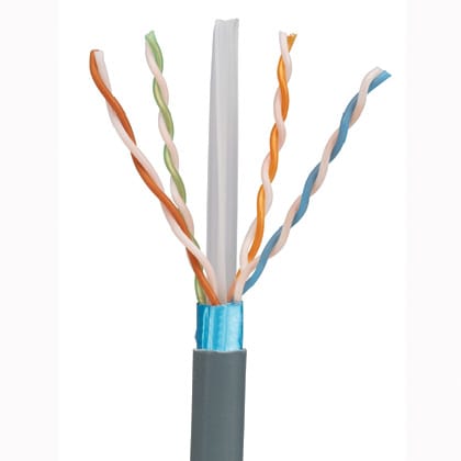 PANDUIT - THE TX6A CAT 6A F/UTP CM COPPER CABLE IS PFC6X04WH-CEG