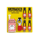 PANDUIT - LOCKOUT STATION WITH COMPONENTS, 4 PERSO PSL-4SWCA