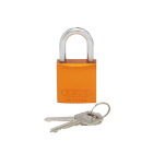 PANDUIT - ALUMINUM BODY PADLOCK, 1.06' SHACKLE, OR