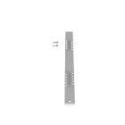 PANDUIT - BARRA DI MESSA A TERRA, 483 MM DI LUNGHE