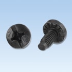 PANDUIT - VITE DI FISSAGGIO FILETTATA NERA,12-24 X