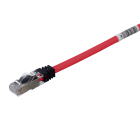 PANDUIT - BRETELLA SCHERMATA S/FTP CAT6 1MT ROSSA