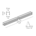 PANZERI CARLO - BROOKLYN: SIST.INCASSO 201 BIANCO/PC PRI XG2033-200TRACK
