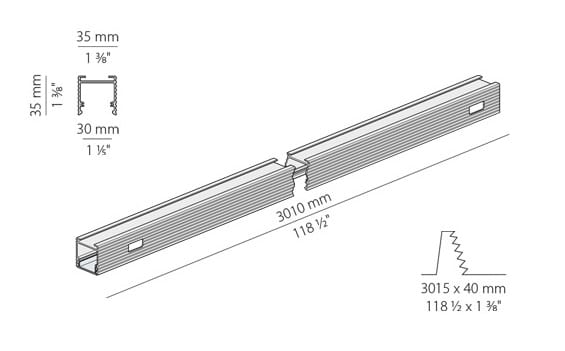 PANZERI CARLO - BROOKLYN: SIST.INCASSO 301 BIANCO/PC PRI
