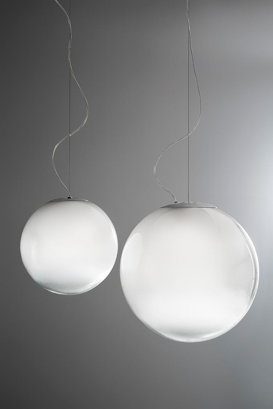 PANZERI CARLO - SMOKE: SOSP. 35 TITANIO/DIFF:BIANCO 270 L01541.035.0200