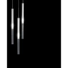 PANZERI CARLO - CANDLE: SOSP. BIANCO NOLED PORTALAMP