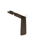 PANZERI CARLO - RALPH: STAFFA FISSAG PAR MARRONE METAL