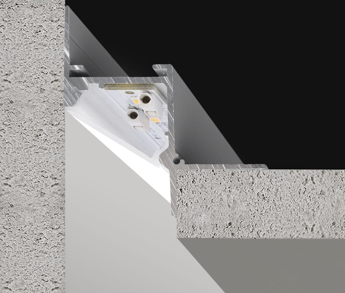 PANZERI CARLO - CORNER: SIST.INCASSO 301 BIANCO/PC OPALE