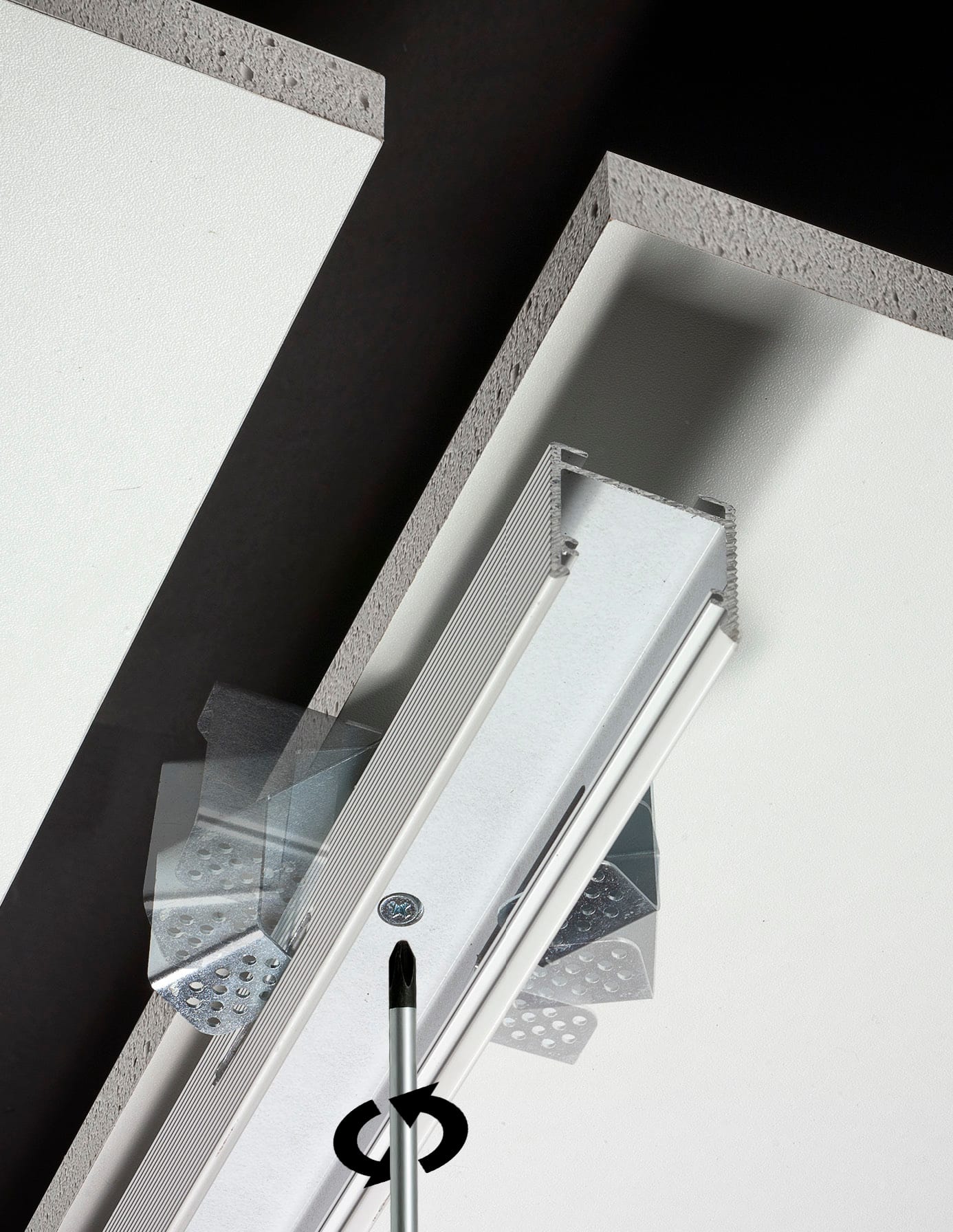 PANZERI CARLO - BROOKLYN: SOFFITTO ROSONE 150W BIANCO NO XM2033-T150W DIM