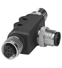 PEPPERL + FUCHS FA - Distributore a T ICZ-3T-V15B - ICZ-3T-V15B: distributore a T per ICZ-3T-V15B.