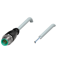 PEPPERL + FUCHS FA - Connettore cavo V15S-G-2M-PUR, V15S-G-2M-PUR.