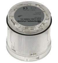PEPPERL + FUCHS FA - Elemento luminoso a colonna LED VAZ-70mm CL permanente.