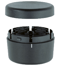 PEPPERL + FUCHS FA - Base terminale per lampada a pila VAZ-CLAMP-70MM.